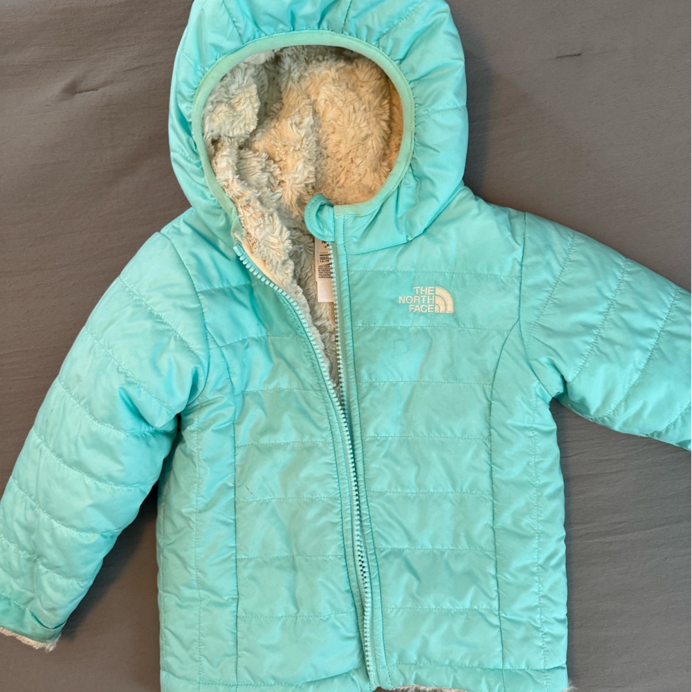 The North Face winter coat 12-18 months